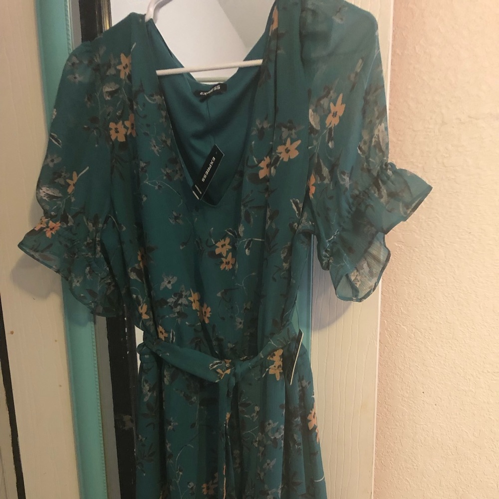 Express floral dress